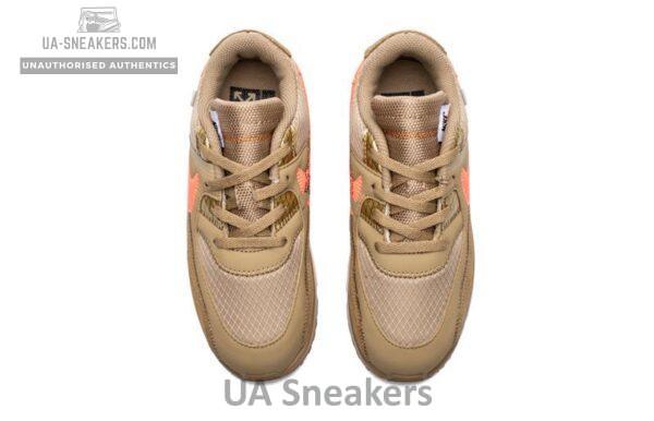 OFF-WHITE x Nike Air Max 90 BT“Desert Ore”BV0852-200 - Image 3