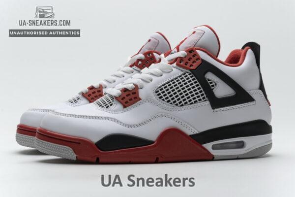 308497-110 Air Jordan 4 Retro Fire Red - Image 3