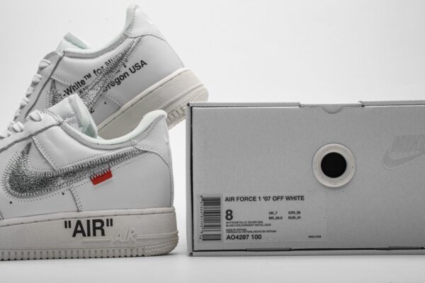 AO4297-100 OFF White X Air Force 1 ’07 Low Conplex Con - Image 11