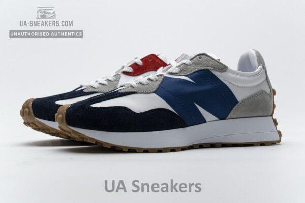 MS327PH New Balance White Blue Red - Image 6