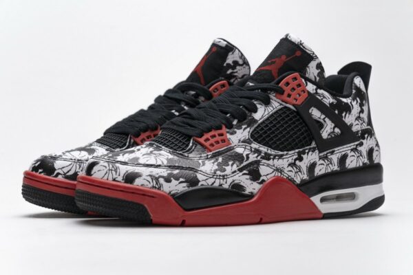 BQ0897-006 Air Jordan 4 Retro Singles Day Tattoo - Image 6