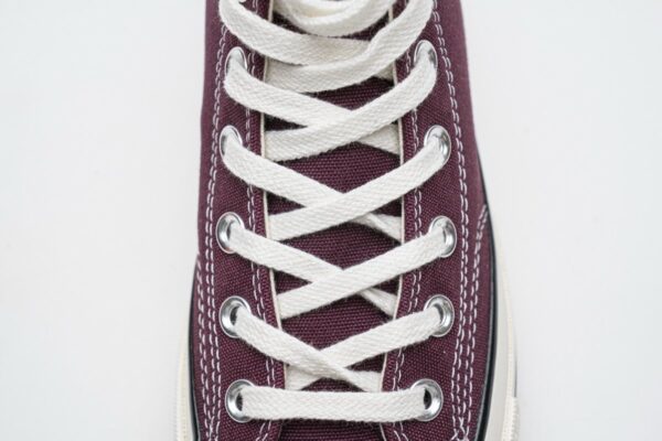 162051C Converse Chuck 70 HI Dark Burgundy Black Egret - Image 10