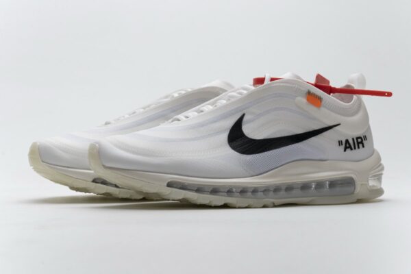 AJ4585-100 Off-White x Nike Air Max 97 All White - Image 7
