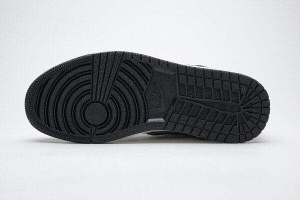 852542-011 Air Jordan 1 Mid SE “Satin Grey” - Image 8