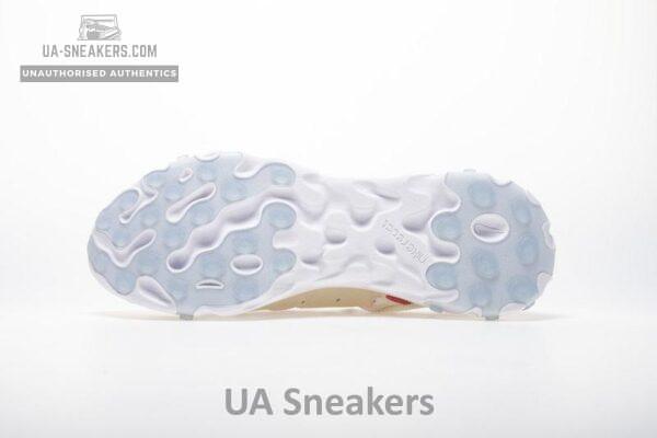 Nike React Element 87 “White Red” AQ1090-100 - Image 4