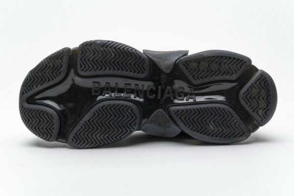 541624 W09O1 2268 Balenciaga Triple S Black Brown Red - Image 9