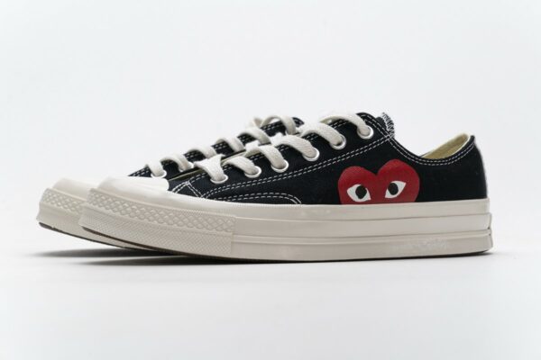 150206C CDG Play x Converse Chuck Taylor All Star 70 OX - Image 6