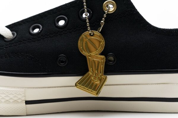 161408C Converse Chuck Taylor All-Star Ox Think 16 Black White - Image 3