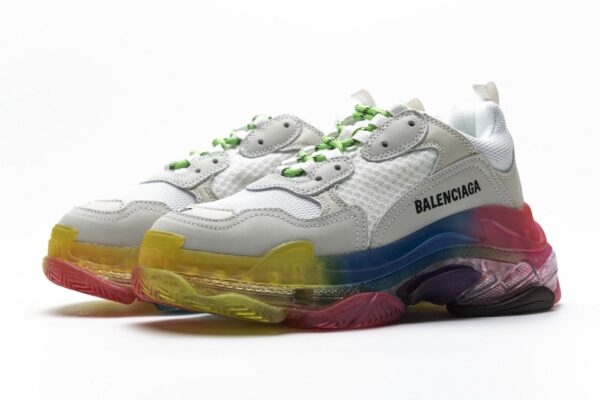 544351 W09E1 1895 Balenciaga Triple S Rainbow - Image 7