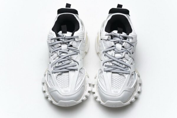 542436 W3AC1 9010 Balenciaga Tess S.Black White - Image 4