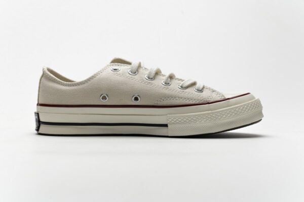 162062C Converse Chuck 70 OX Parchment Garnet Egret - Image 8