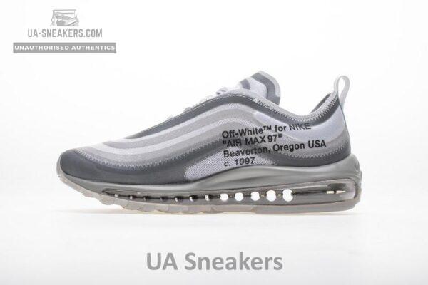 OFF WHITE X Nike Air Max 97 “Wolf Grey Menta” AJ4585-012 - Image 2