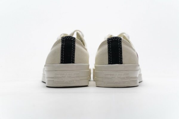 150207C CDG Play x Converse Chuck Taylor All Star 70 OX - Image 7
