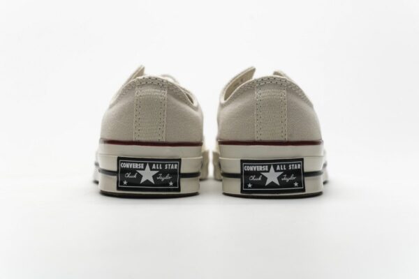 162062C Converse Chuck 70 OX Parchment Garnet Egret - Image 7