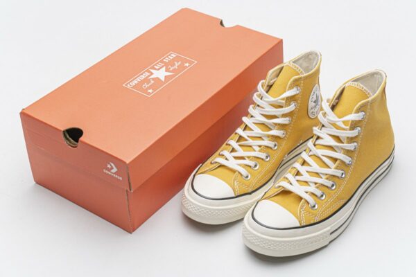 162054C Converse Chuck 70 HI Sunflower Black Egret - Image 3