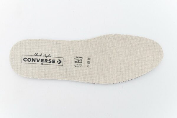 159623C Converse Chuck 70 HI Saddle Black Egret - Image 11