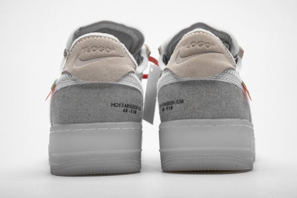 AO4606-100 OFF White X Air Force 1 Low White - Image 6