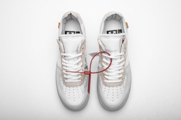 AO4606-100 OFF White X Air Force 1 Low White - Image 8