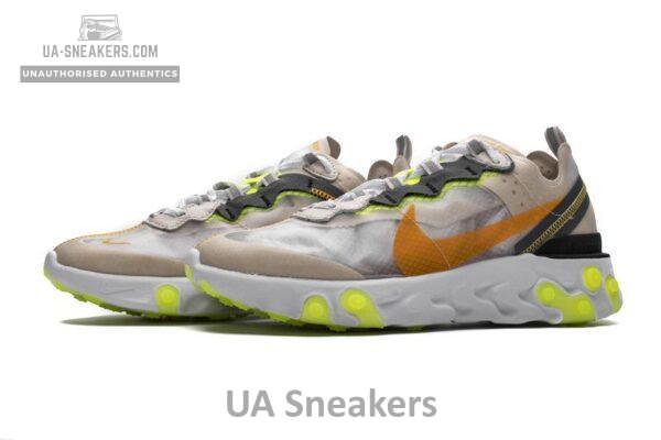 Nike React Element 87Undercover“Orewood Brown” AQ1090-101 - Image 7