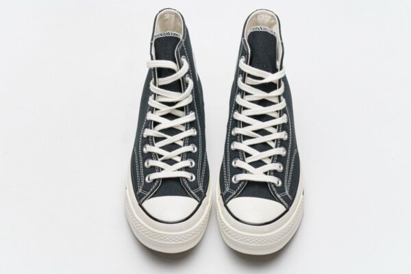 162050C Converse Chuck 70 HI Black Egret - Image 4