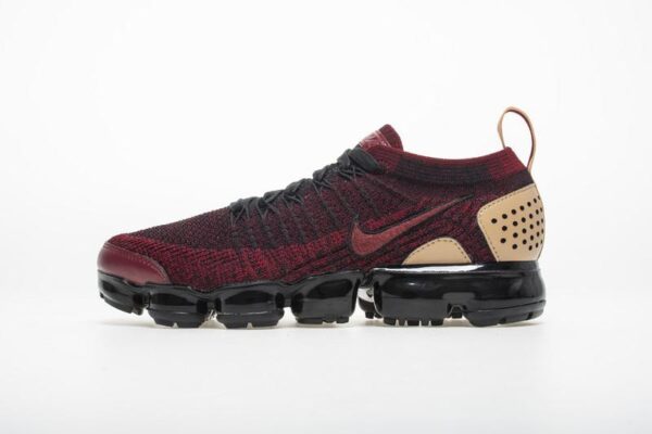 2018 2.0 Nike Air VaporMax Flyknit 2.0 NRG‘Wine Red’AT8955-600 - Image 2