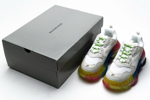 544351 W09E1 1895 Balenciaga Triple S Rainbow - Image 4