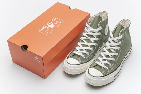 162052C Converse Chuck 70 HI Field Surplus Black Egret - Image 3
