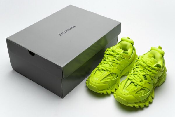 542436 W1GB7 2014 Balenciaga Tess S.Fluorescent Yellow - Image 3