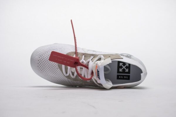 2018 1.0 AA3831-100 Off White x Nike Air VaporMax 2018 'All White' - Image 6