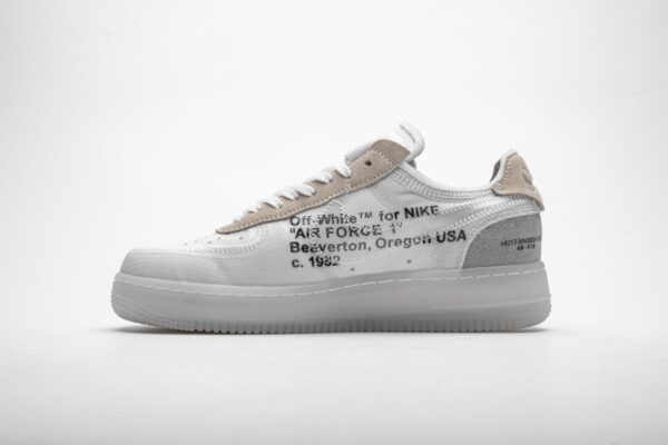 AO4606-100 OFF White X Air Force 1 Low White - Image 2