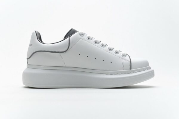 462214 WHGP7 9001 Alexander McQueen Sneaker All White - Image 8