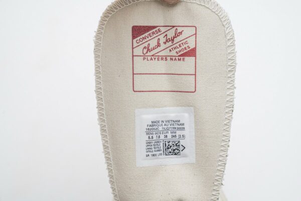 162052C Converse Chuck 70 HI Field Surplus Black Egret - Image 12