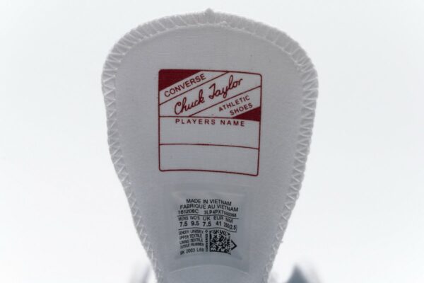 161208C Fragment x Moncler Converse CTAS LIFT OX White - Image 10
