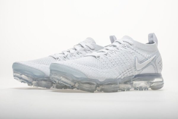 942842-100 Nike Air VaporMax 2.0 White Platinum - Image 3