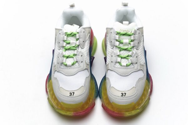 544351 W09E1 1895 Balenciaga Triple S Rainbow - Image 5