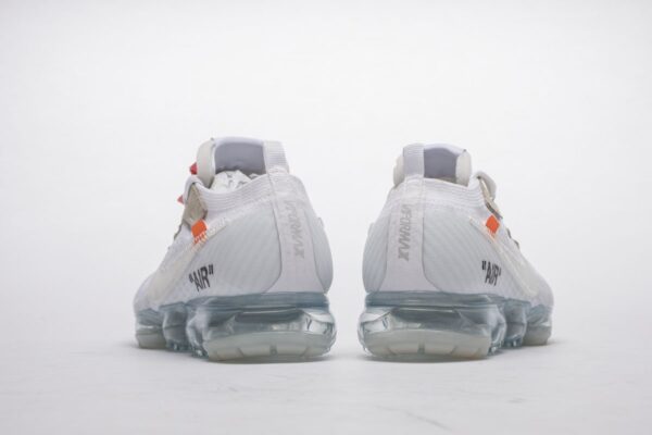 2018 1.0 AA3831-100 Off White x Nike Air VaporMax 2018 'All White' - Image 5