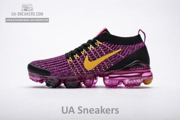 Nike Air VaporMax Flyknit 3.0 2019 Fuchsia Orange Black AJ6910-600