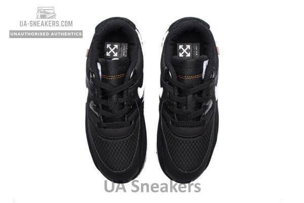 OFF-WHITE x Nike Air Max 90 BT“All Black”BV0852-001 - Image 8