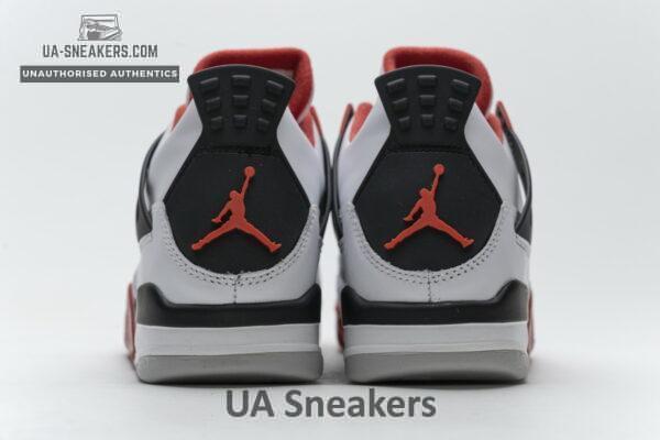308497-110 Air Jordan 4 Retro Fire Red - Image 2