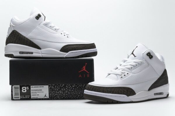 136064-122 Air Jordan 3 Retro 'Mocha' - Image 2