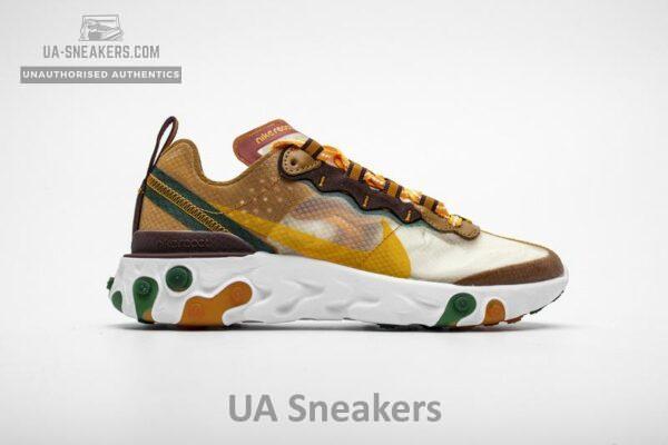 Nike React Element 87 Orange Peel CJ6897-113 - Image 8