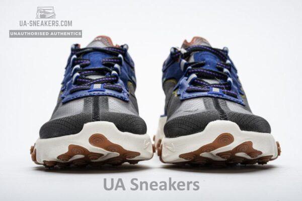 Nike React Element 87 MossBlackDeep Royal Blue AO1090-200 - Image 5