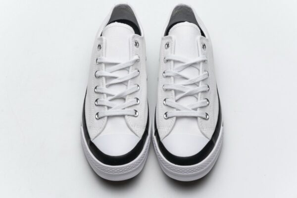 161208C Fragment x Moncler Converse CTAS LIFT OX White - Image 4