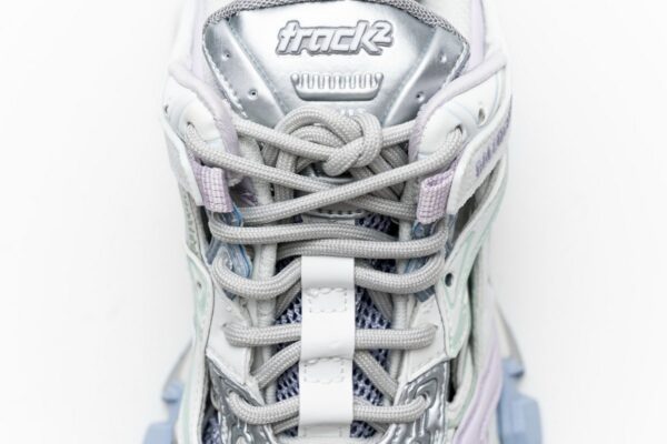 568615 W2GN3 9045 Blenciaga Track 2 Sneaker White Light Blue - Image 8