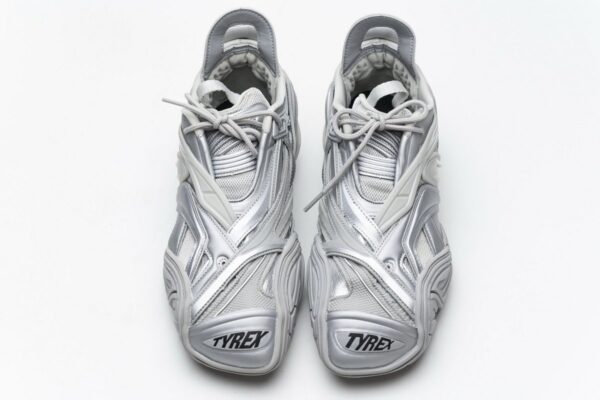 Balenciaga Tyrex 5.0 Sneaker Silver - Image 4