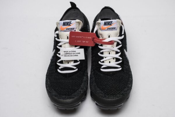 2018 1.0 AA3831-001 Off White x Nike Air VaporMax 2018 'All Black' - Image 2