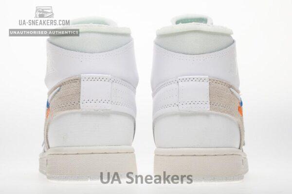 OFF WHITE X Air Jordan 1 AQ0818-100 White - Image 6