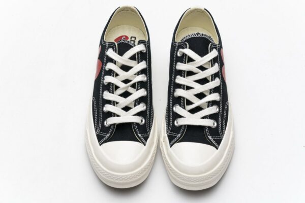 150206C CDG Play x Converse Chuck Taylor All Star 70 OX - Image 4