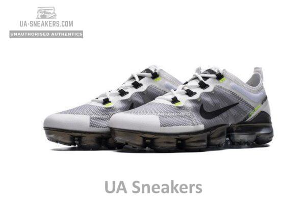 Nike Air VaporMax 2019 White Platinum Tint Lime Blast AT6810-100 - Image 6