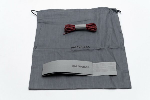 541624 W09E1 1628 Balenciaga Triple S Red Wine - Image 10
